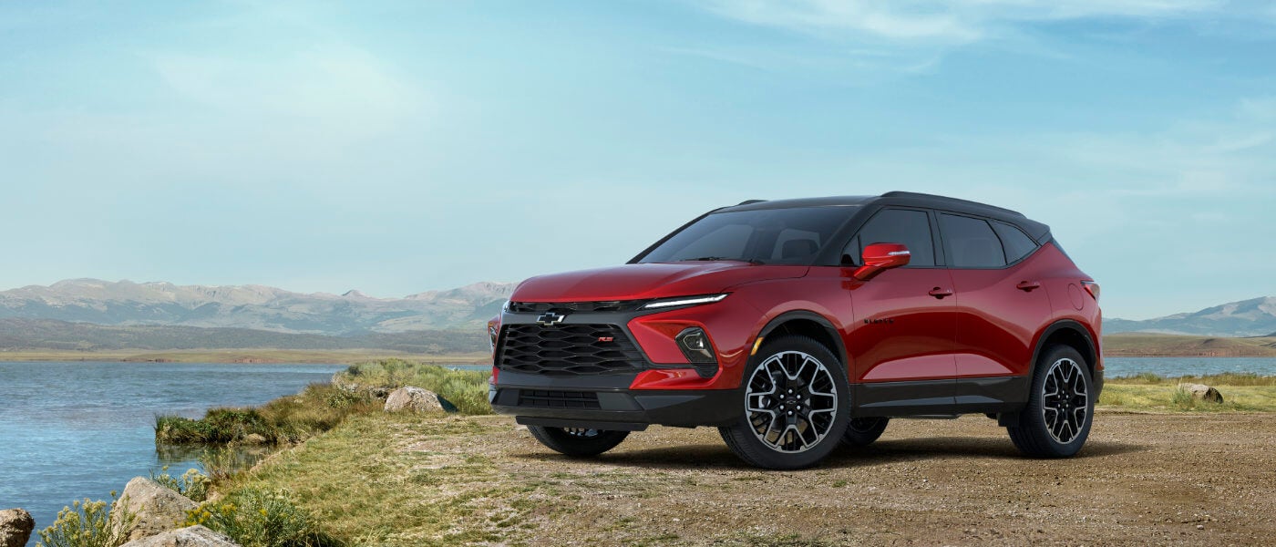 2024 Chevy Blazer Exterior Near Lake