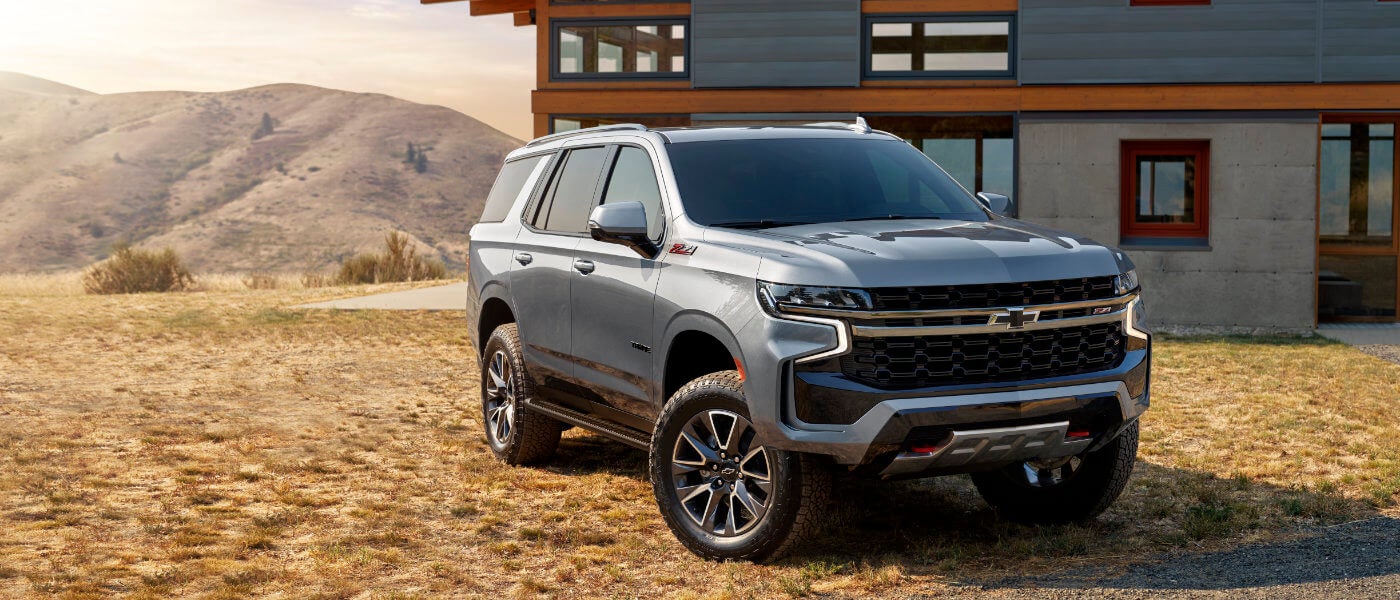 2024 Chevy Tahoe Exterior In Front Of Country Home