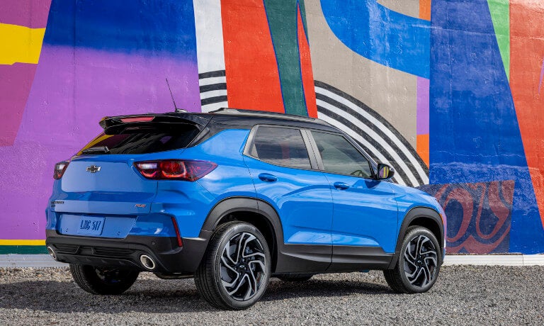 2024 Chevy Trailblazer Exterior Parked By Graffiti Wall