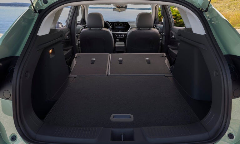 2024 Chevy Trax Interior Trunk With Seats Folded
